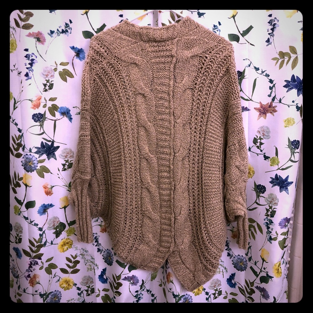 Bat wing cardigan